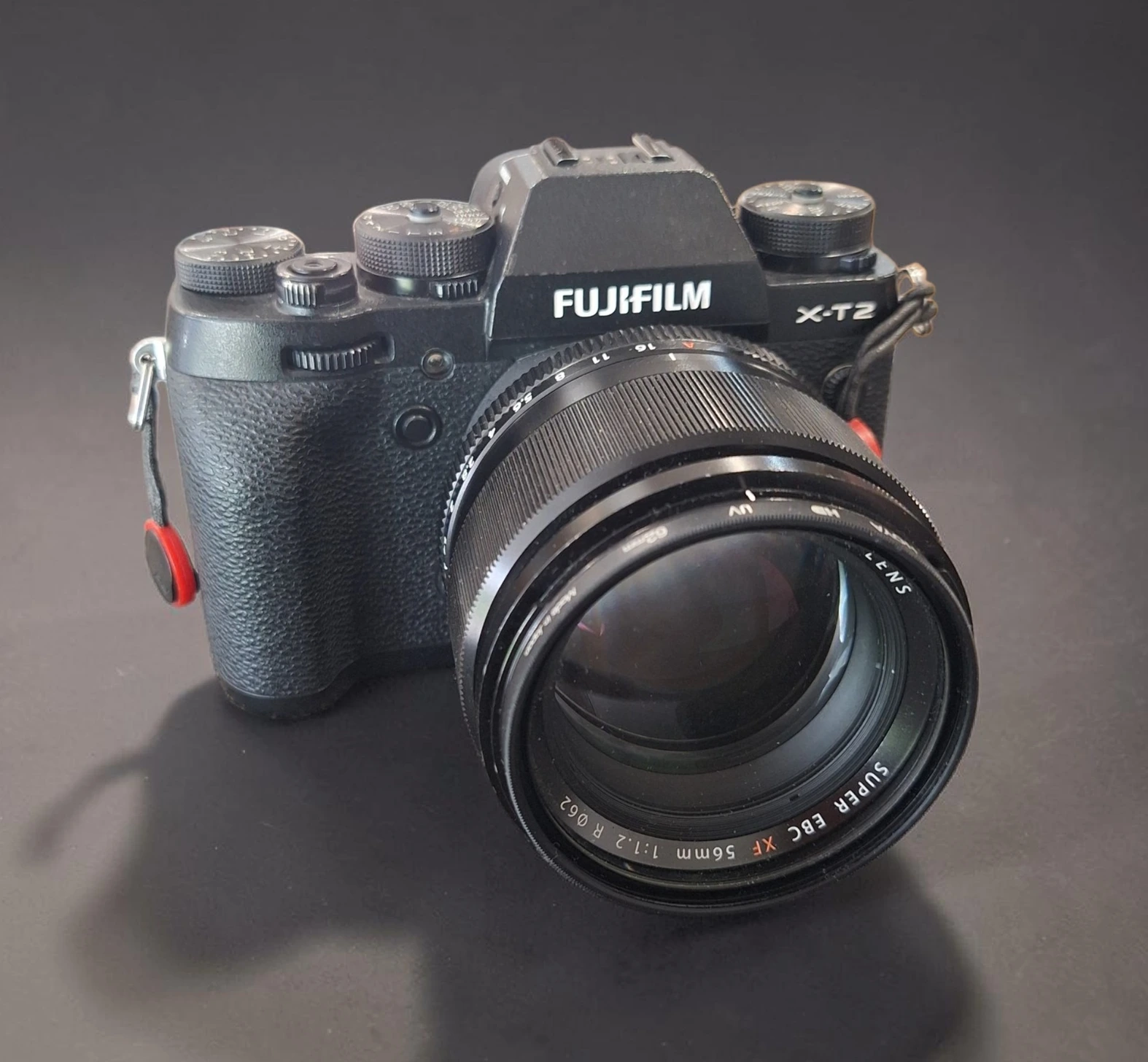 fujifilm x t2 cu obiectiv 56mm f1.2