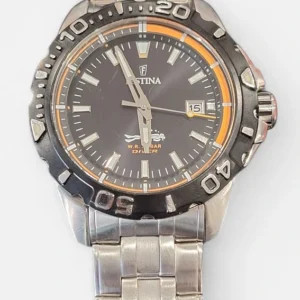 Ceas Festina diver inox quartz 100m rezistent la apa original