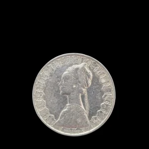 Monedă din argint 835, Italia 500 Lire