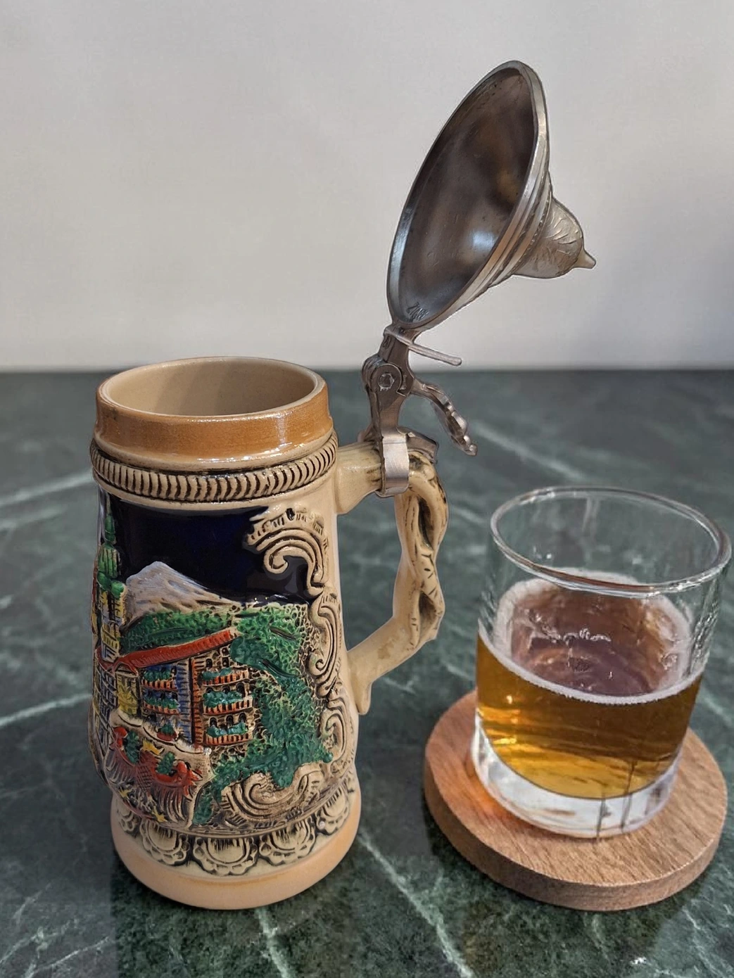 Halba bere vintage Austria King Austria - imagine 2