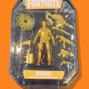 figurina Fortnite Midas Hot Drop cu accesorii