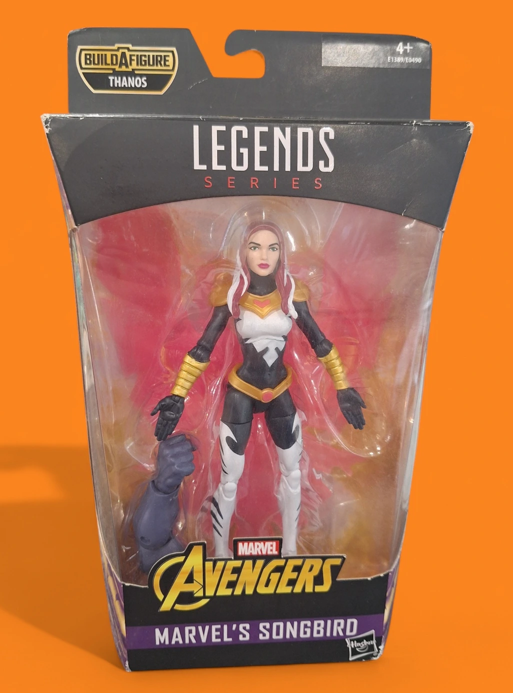 figurina Marvel Songbird Legends Series Avengers Hasbro