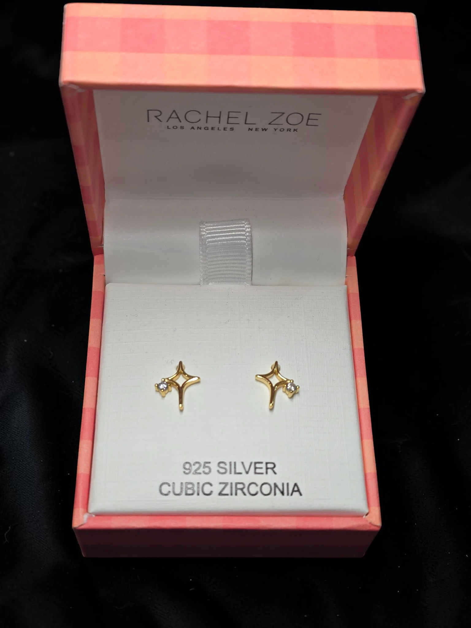 cercei stea argint 925 zirconiu Rachel Zoe