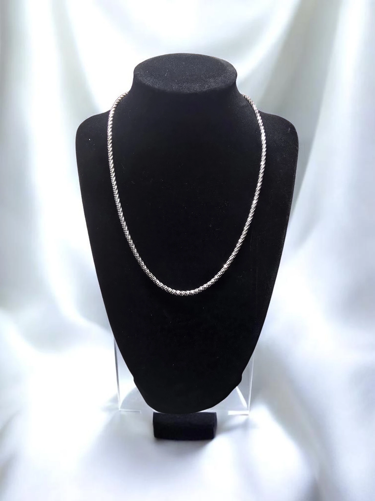 Lănțișor din Argint 925 Model Snake Elegant - imagine 3