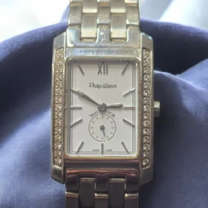 ceas damă Philip Watch Swiss Made cu cristale decorative
