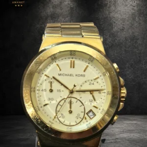 ceas Michael Kors damă auriu chronograph
