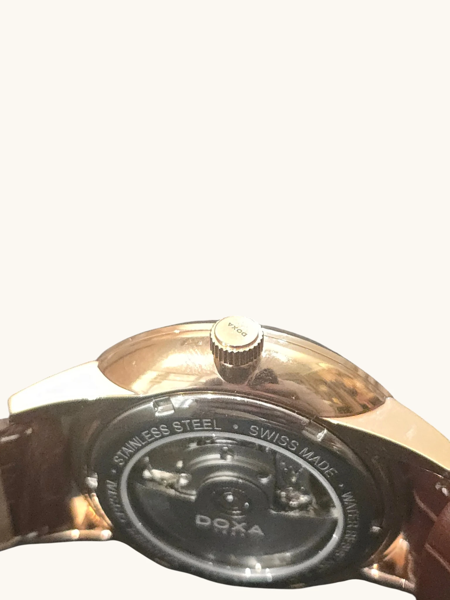 Ceas Doxa Automatic Swiss Made Albastru - imagine 3
